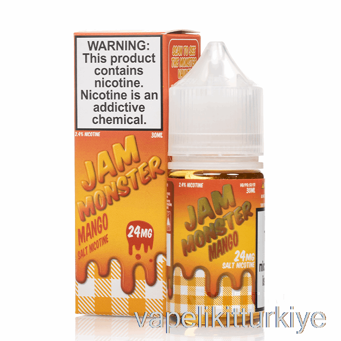 Vape Elektronik Sigara Mango - Reçel Canavarı Tuzları - 30ml 24mg